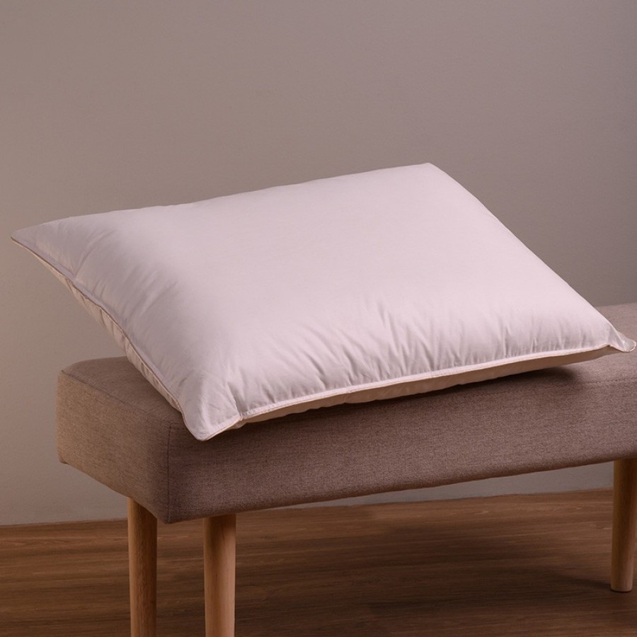 Μαξιλάρι Ύπνου Πουλουλένιο Μέτριο White 50X70 Melinen