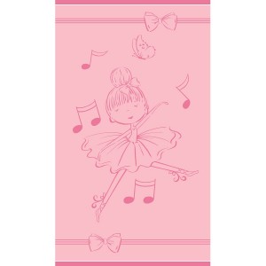 ΠΑΙΔΙΚΗ ΠΕΤΣΕΤΑ ΘΑΛΑΣΣΗΣ DANCING PINK (70Χ120)