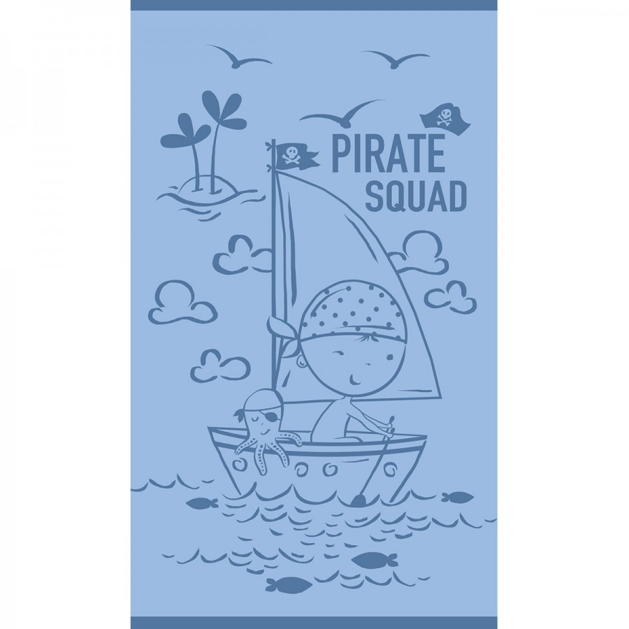 ΠΑΙΔΙΚΗ ΠΕΤΣΕΤΑ ΘΑΛΑΣΣΗΣ PIRATE SQUAD BLUE (70Χ120)