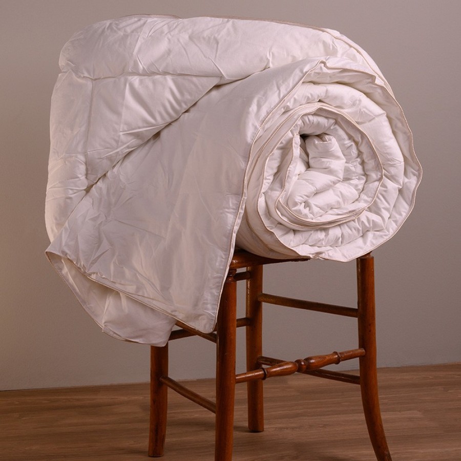 Πάπλωμα Πουπουλένιο Υπέρδιπλο White 220X240 Melinen