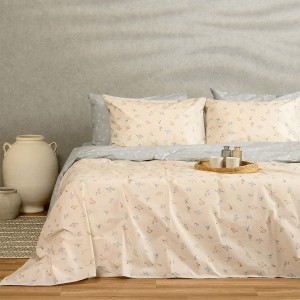 ΠΑΠΛΩΜΑΤΟΘΗΚΗ ΜΟΝΗ AMOUR BLUE/BEIGE ULTRA LINE (165X245)
