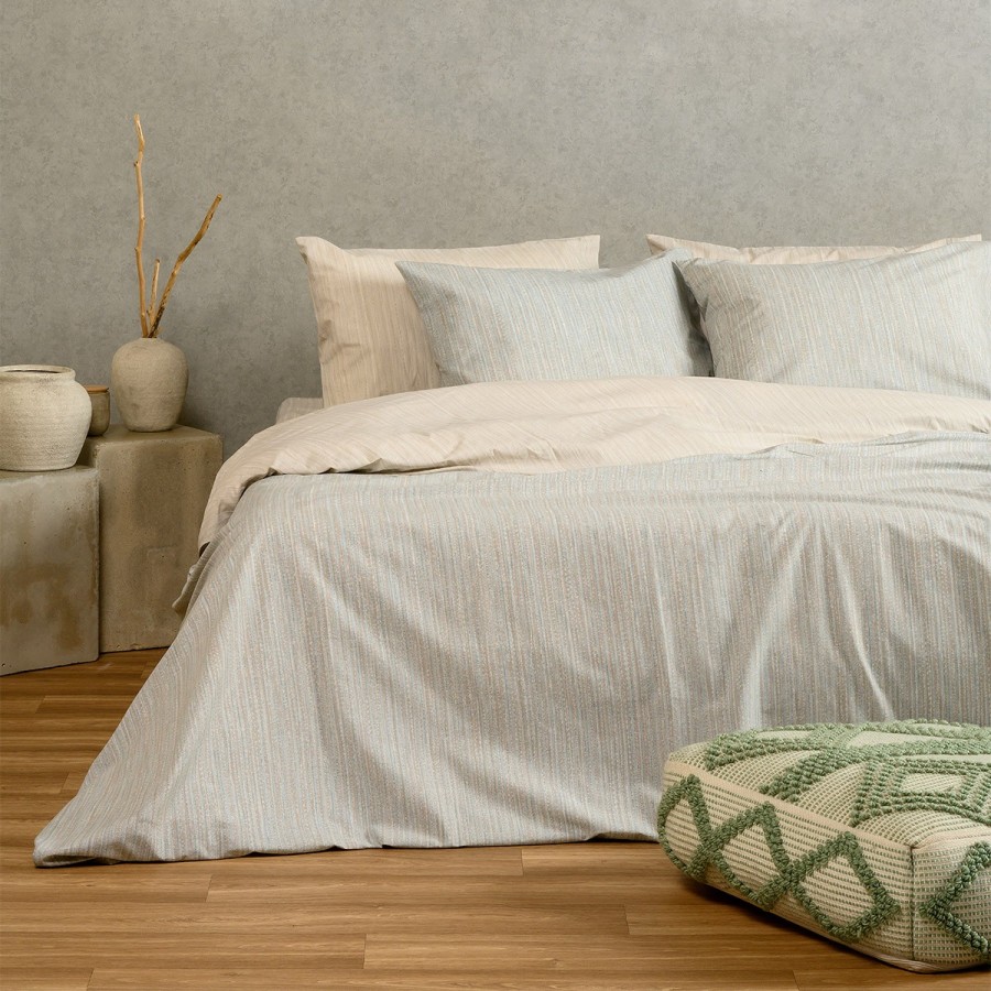 ΠΑΠΛΩΜΑΤΟΘΗΚΗ ΜΟΝΗ NIKA LIGHT BLUE CASUAL LINE (165X245)