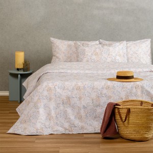 ΠΑΠΛΩΜΑΤΟΘΗΚΗ ΥΠΕΡΔΙΠΛΗ AISHA BLUE ULTRA LINE (225X245)