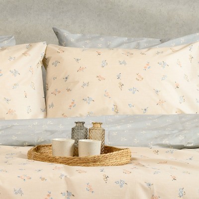 ΠΑΠΛΩΜΑΤΟΘΗΚΗ ΥΠΕΡΔΙΠΛΗ AMOUR BLUE/BEIGE ULTRA LINE (225X245)