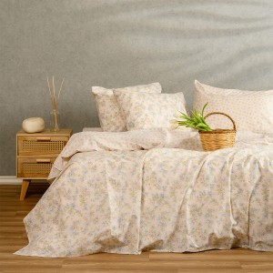 ΠΑΠΛΩΜΑΤΟΘΗΚΗ ΥΠΕΡΔΙΠΛΗ CHLOE PEACH CASUAL LINE (225X245)