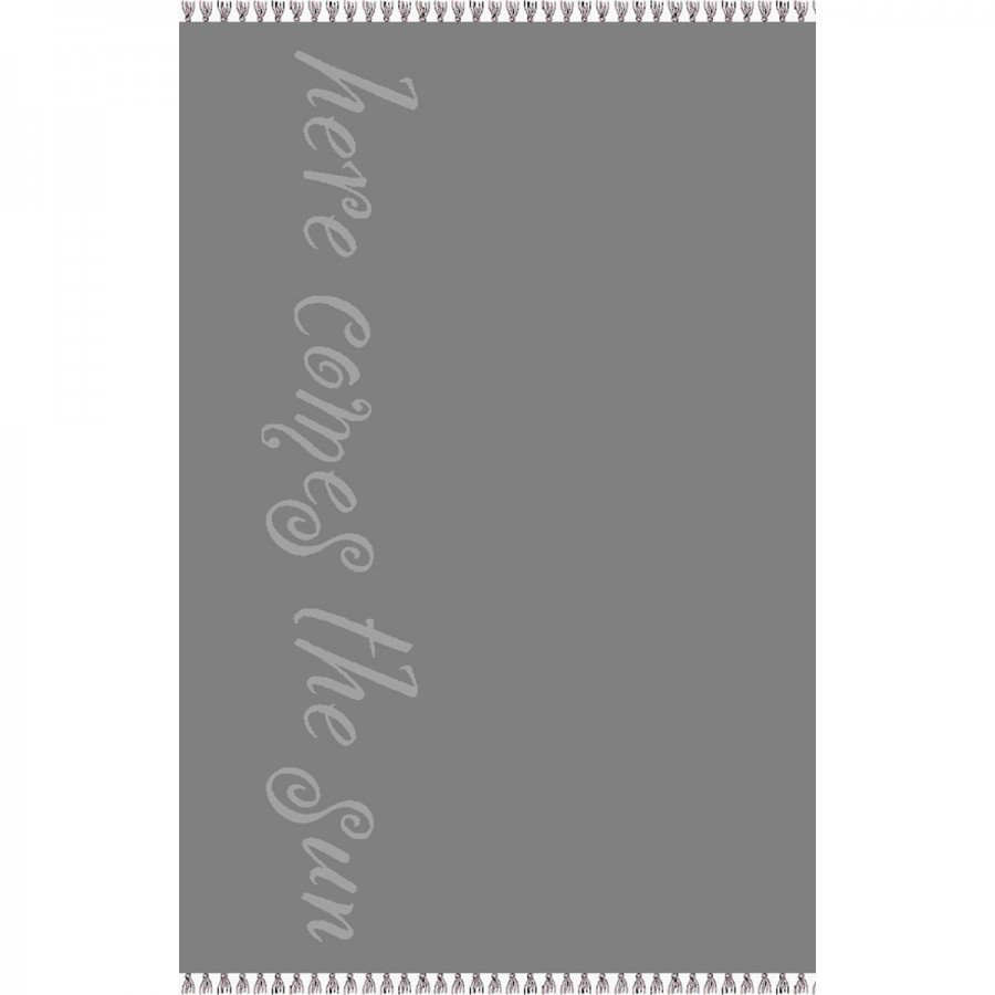 ΠΕΤΣΕΤΑ ΘΑΛΑΣΣΗΣ BEATLES DARK GREY (86Χ160)
