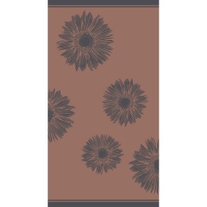 ΠΕΤΣΕΤΑ ΘΑΛΑΣΣΗΣ FLOWER BROWN (86Χ160)