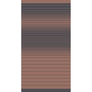 ΠΕΤΣΕΤΑ ΘΑΛΑΣΣΗΣ STRIPES BROWN (86Χ160)