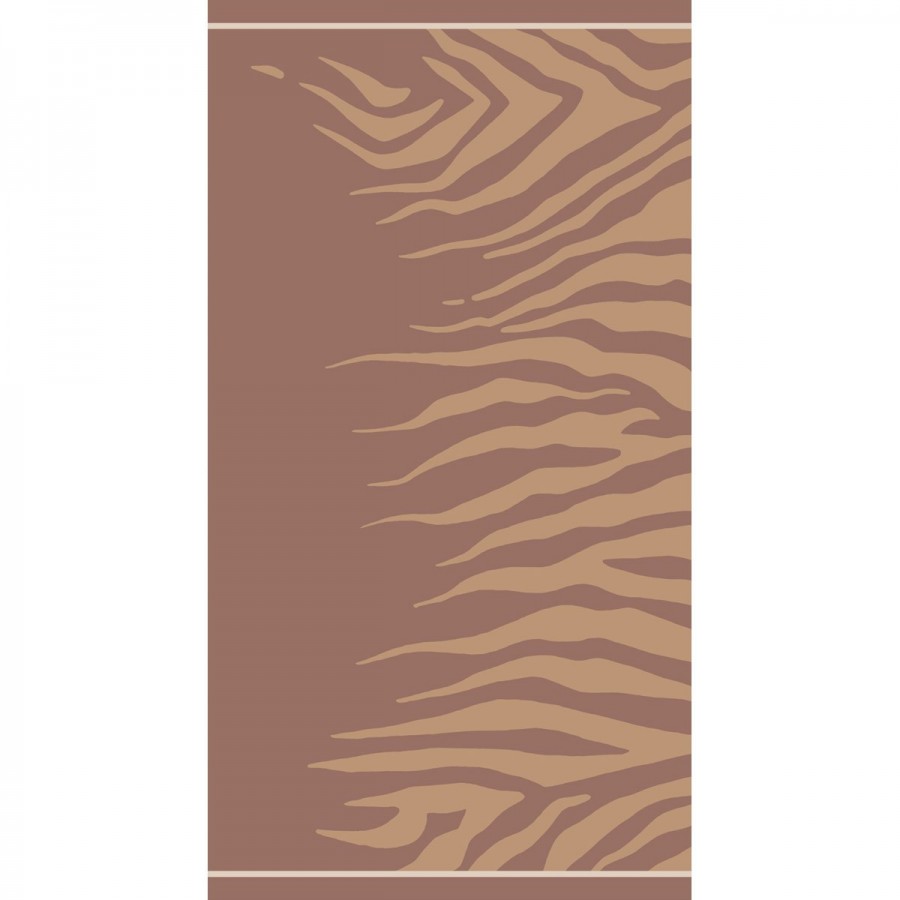 ΠΕΤΣΕΤΑ ΘΑΛΑΣΣΗΣ TIGER BROWN (86Χ160)