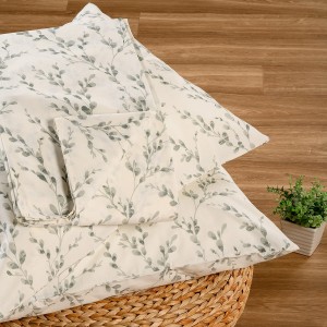 Σετ Κατωσέντονο Και Μαξιλαροθήκη Ημίδιπλο Με λάστιχο Armel Blue Ultra Line 120X200+32 Melinen