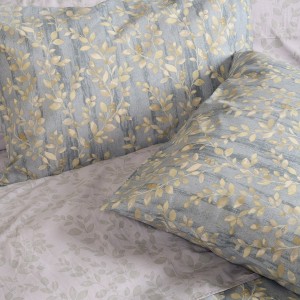 Σετ Μαξιλαροθήκες Πανωσέντονου Botan Blue Casual Line 50X70 Melinen