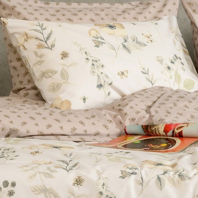 Σετ Μαξιλαροθήκες Πανωσέντονου Dolores Ash Casual Line 50X70 Melinen