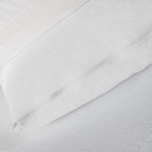 Σετ Προστατευτικά Καλύμματα Μαξιλαριών Αδιάβροχο White 35Χ45 Melinen