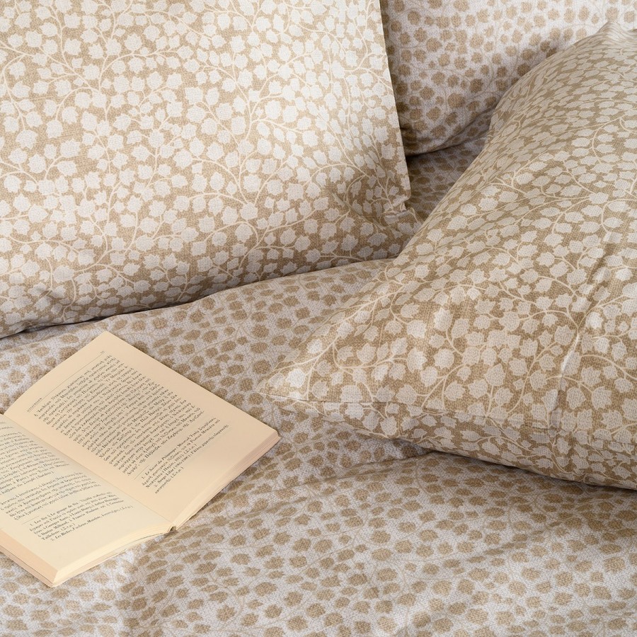 Σετ Σεντόνια Μονά Olga Beige Ultra Line 170X270 Melinen