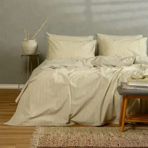 ΣΕΤ ΣΕΝΤΟΝΙΑ ΥΠΕΡΔΙΠΛΑ (Λ) LAYLA BEIGE CASUAL LINE (160Χ200+32)