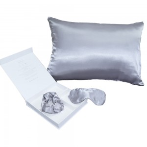 Σετ Δώρου 3Τμχ Γκρι Pure Silk Melinen