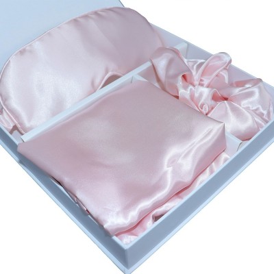 Σετ Δώρου 3Τμχ Ροζ Pure Silk Melinen