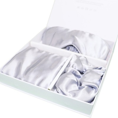 Σετ Δώρου 3Τμχ Ασημί Pure Silk Melinen