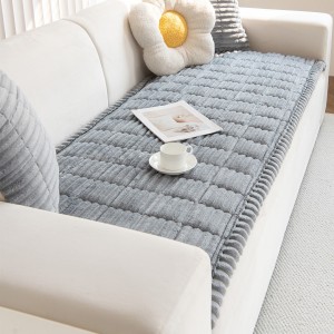 Ανώστρωμα Διθέσιου Καναπέ Aspen Light Grey 70X150 Melinen