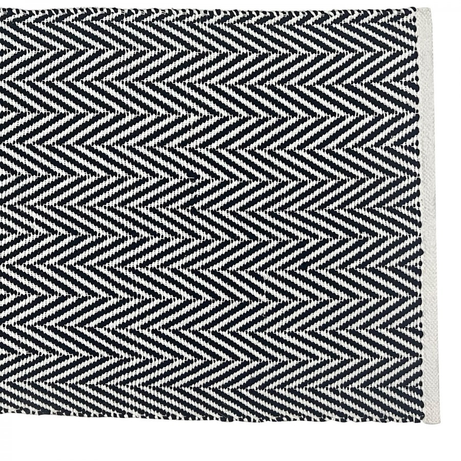 Χαλί Διαδρόμου Kindra Black 60X120 Melinen