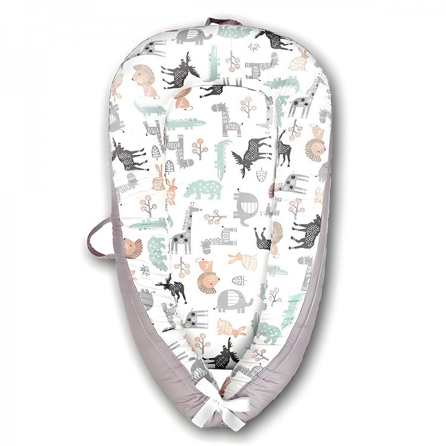 Φωλιά Ύπνου Elephants Multicolour Melinen