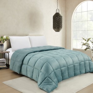 Κουβερτοπάπλωμα Μονό Shelby Sky 160X220 Melinen