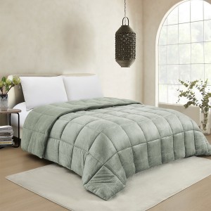 Κουβερτοπάπλωμα Μονό Shelby Soft Olive 160X220 Melinen