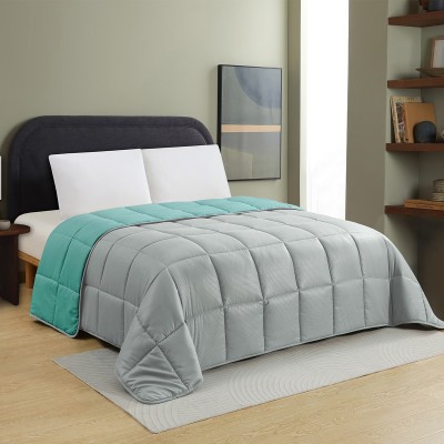 Πάπλωμα Μονό Brooklyn Grey/Petrol 160X220 Melinen