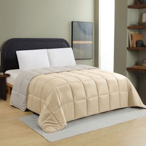 Πάπλωμα Υπέρδιπλο Brooklyn Beige/Silver 220X240 Melinen