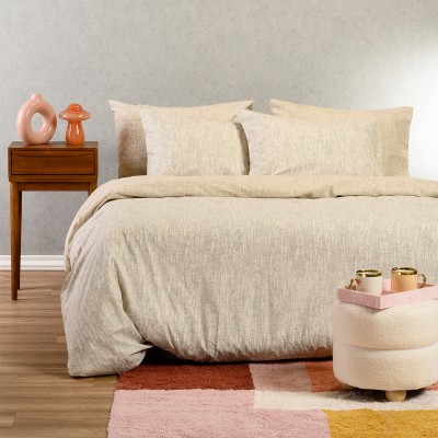 Παπλωματοθήκη Μονή Milan Grey 165X245 Melinen