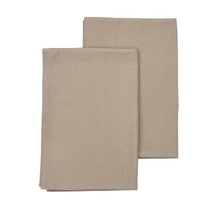 Πετσέτες Κουζίνας Σετ 2 Τεμαχίων 45X65 Zoe Beige Melinen
