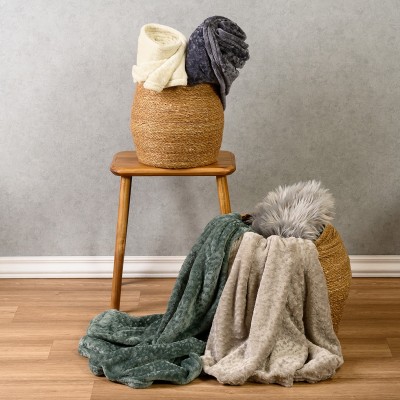 Ριχτάρι Διθέσιου Καναπέ Giza Ecru 170X250 Melinen