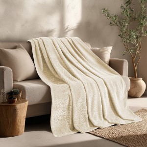 Ριχτάρι Πολυθρόνας Giza Ecru 130X170 Melinen