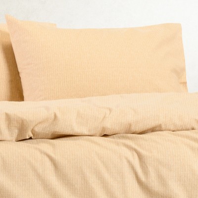 Σετ Κατωσέντονο Με Μαξιλαροθήκη Owen Beige 120X200+30 Melinen
