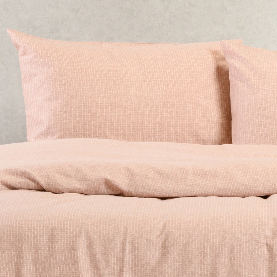 Σετ Κατωσέντονο Με Μαξιλαροθήκη Owen Rose 120X200+30 Melinen