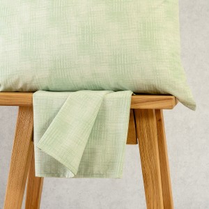 Σετ Κατωσέντονο Με Μαξιλαροθήκη Gianna Grey/Aqua 120X200+32 Melinen