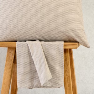Σετ Κατωσέντονο Με Μαξιλαροθήκη Luca Grey 120X200+32 Melinen