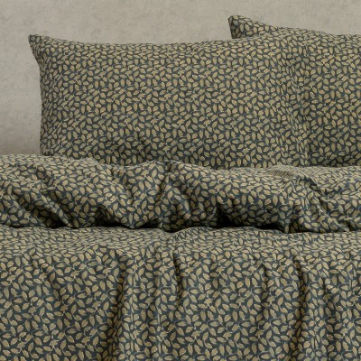 Σετ Κατωσέντονο Με Μαξιλαροθήκες Elise Blue 160X200+30 Melinen