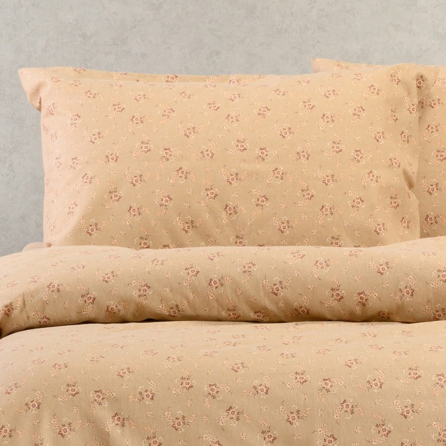Σετ Κατωσέντονο Με Μαξιλαροθήκες Fay Beige 160X200+30 Melinen