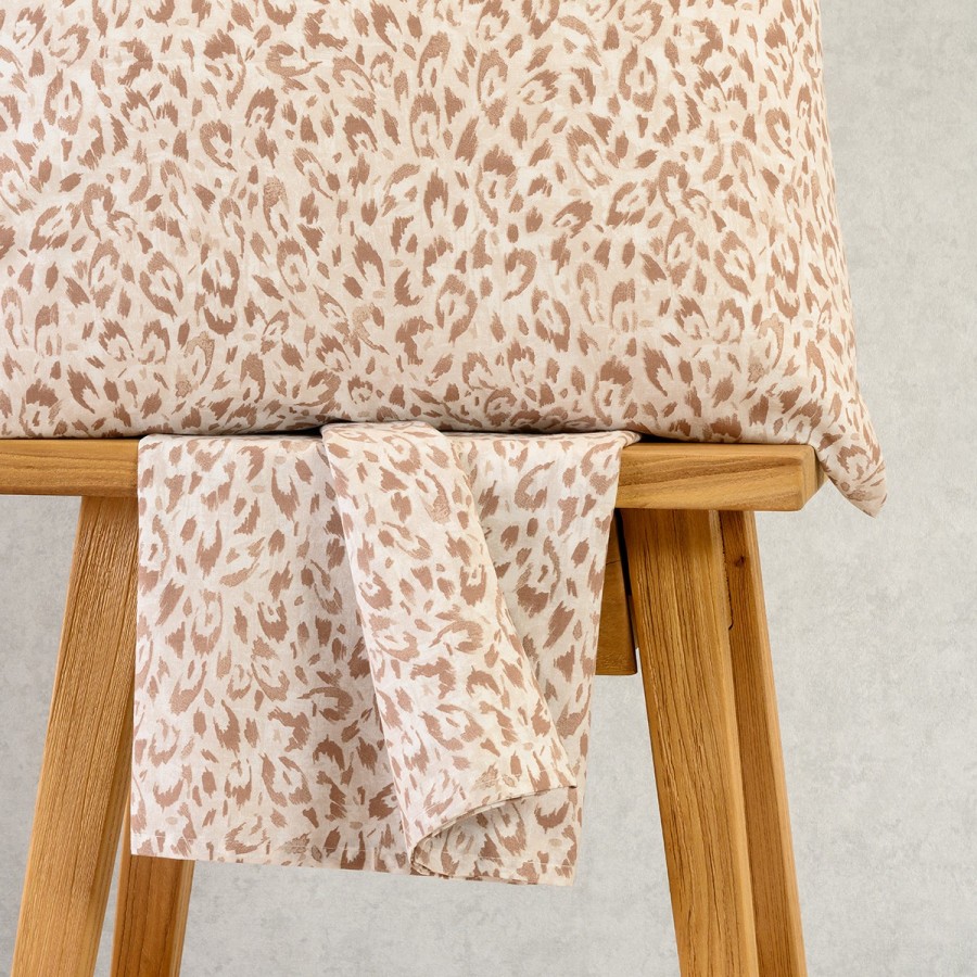 Σετ Κατωσέντονο Με Μαξιλαροθήκες Leo Mocca 160X200+32 Melinen