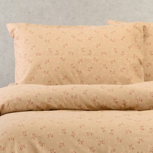 Σετ Μαξιλαροθήκες Φανελένιες Fay Beige 53X72 Melinen