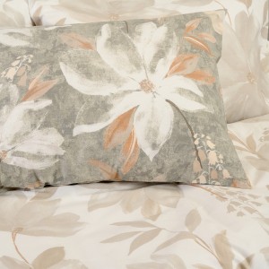 Σετ Μαξιλαροθήκες Πανωσέντονου Giulia Grey 50X70 Melinen