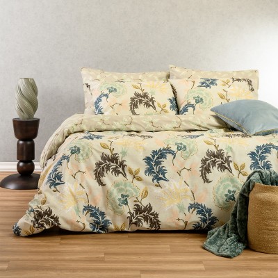 Σετ Σεντόνια Διπλά Alessandro Blue 205X270 Melinen