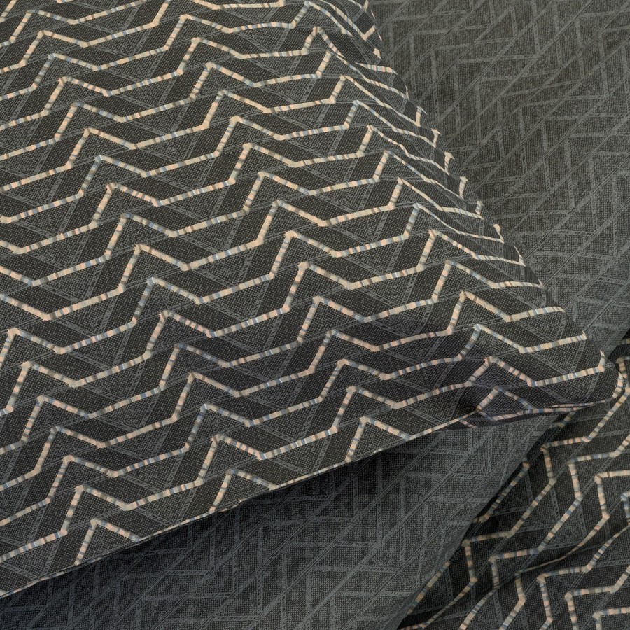 Σετ Σεντόνια Διπλά Με λάστιχο Paris Anthracite 150X200+32 Melinen Σετ Σεντόνια Διπλά Με λάστιχο Paris Anthracite 150X200+32 Melinen