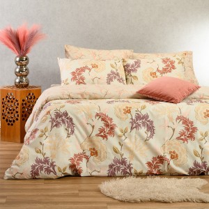 Σετ Σεντόνια King Size Με λάστιχο Alessandro Apple 180X200+32 Melinen