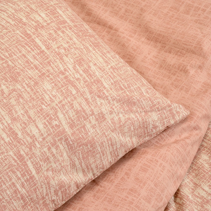 Σετ Σεντόνια King Size Με λάστιχο Milan Rose 180X200+32 Melinen