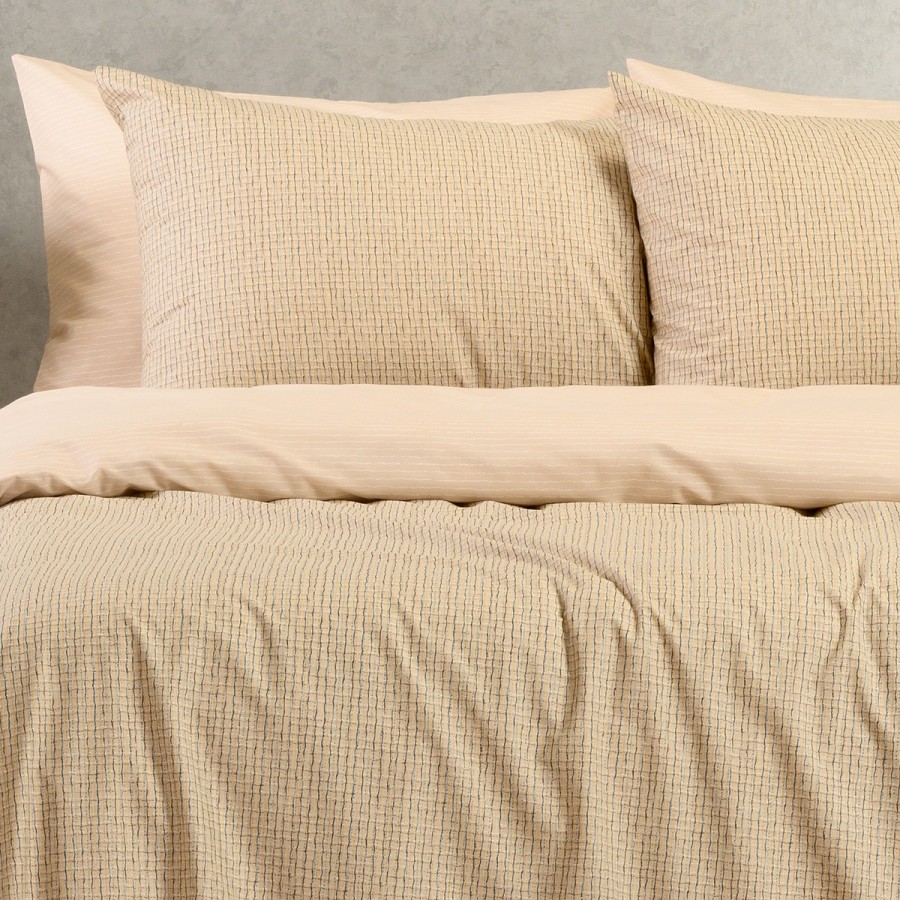 Σετ Σεντόνια Μονά Davide Beige 170X270 Melinen