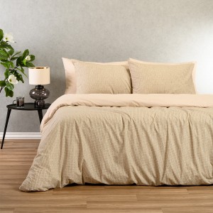 Σετ Σεντόνια Μονά Davide Beige 170X270 Melinen