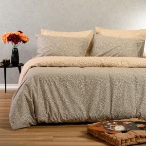 Σετ Σεντόνια Μονά Με λάστιχο Samuele Grey 100X200+32 Melinen