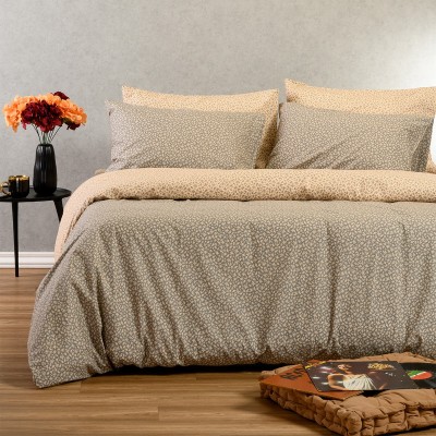 Σετ Σεντόνια Μονά Με λάστιχο Samuele Grey 100X200+32 Melinen